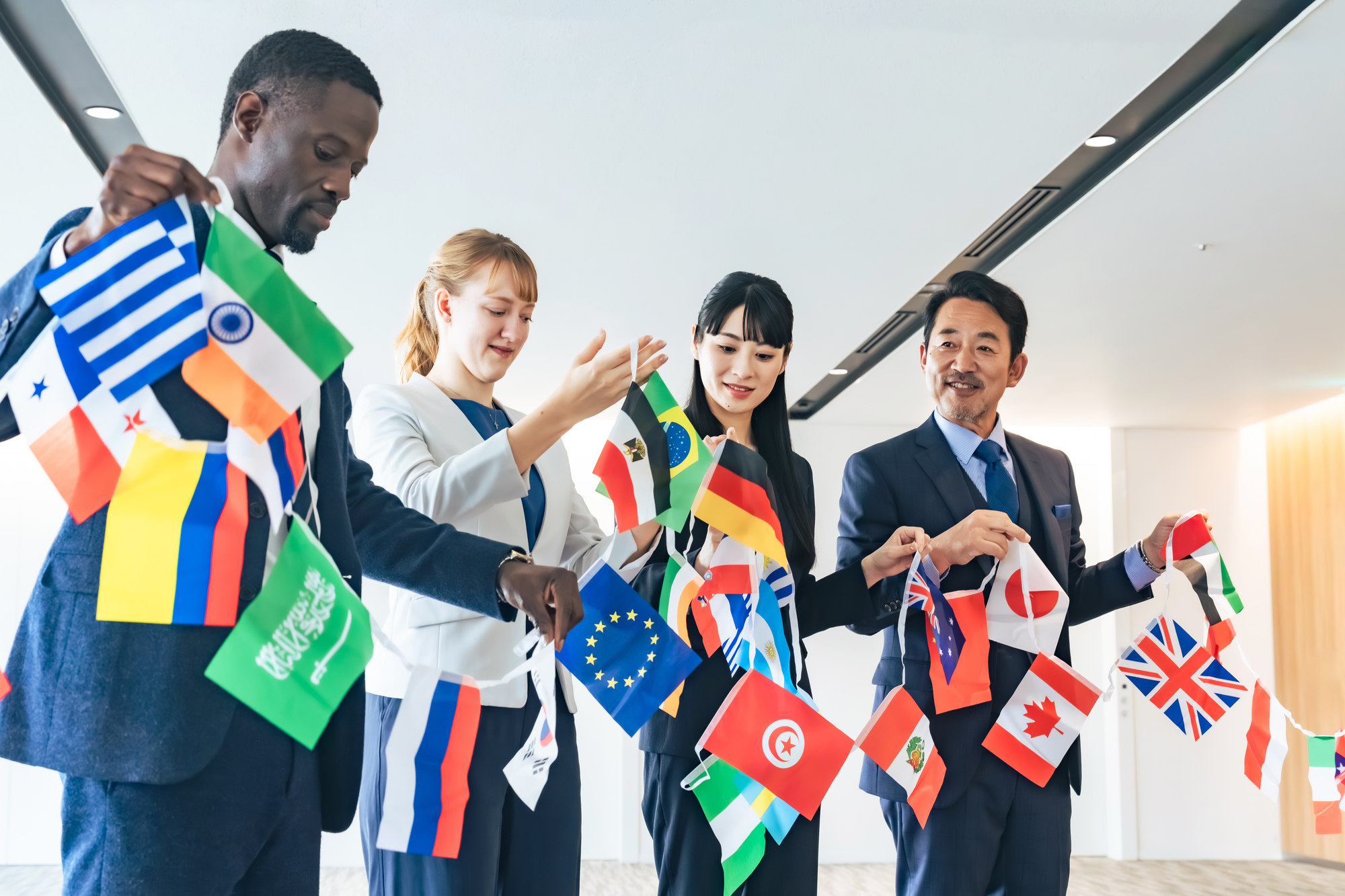 Global events with overseas staff !